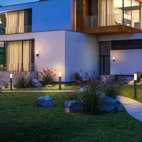 Настенный уличный светильник Elektrostandard 1418 TECHNO чёрный (a049717)