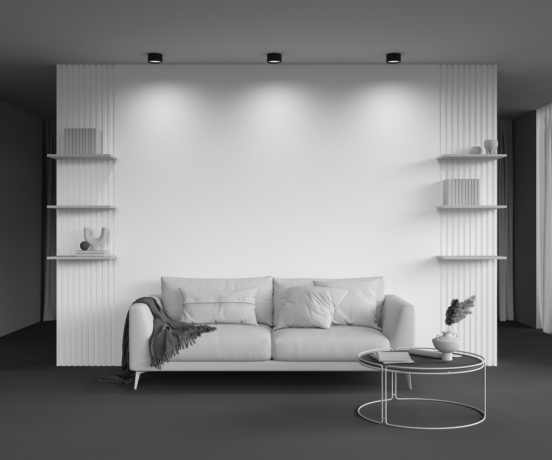 Накладной светильник Maytoni Technical Glare C091CL-12W4K-B 