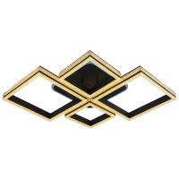 Нарушена упаковка!  <373639> Светодиодная диммируемая люстра с ПДУ Profit Light 6000/2+2 GRP 284W+10W RGB