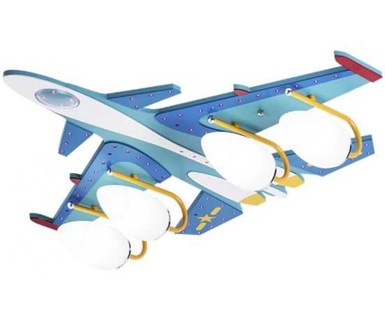 Потолочная люстра с ПДУ Kink Light Бомбардировщик 074504 