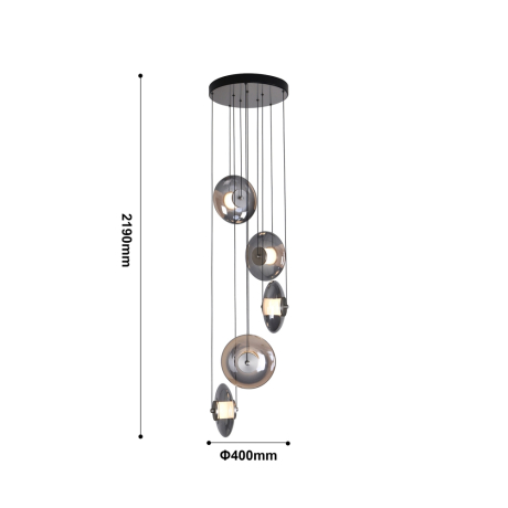 Подвесная люстра Favourite Rulle 4373-5P 