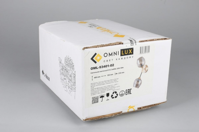 OML-93401-02 Бра Omnilux Pozzallo 