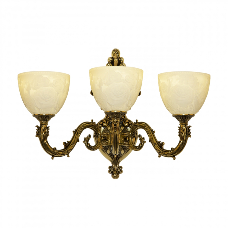 Бра Bohemia Ivele Crystal 7101B15/3/210 GB P1 U Rose 