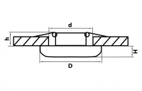 Нарушена упаковка! <83835> Встраиваемый точечный светодиодный светильник Lightstar Monde 071076