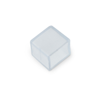 25шт. Изолирующий зажим заглушка для светодиодной ленты 220V Uniel UCW-K10 CLEAR 025 POLYBAG (UL-00000870)