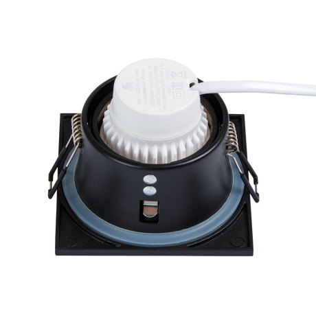 Встраиваемый светильник Arte Lamp Helm A2868PL-1BK 