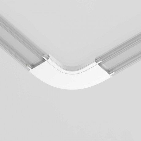 Соединитель угловой L-образный для треков накладных Maytoni Technical Accessories for tracks Radity TRA084CR-11W 