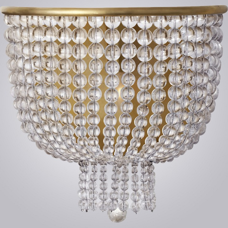 Накладной светильник Imperiumloft JACQUELINE WHITE SCONCE 44,444 
