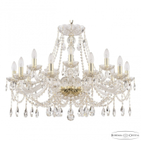 Подвесная люстра Bohemia Ivele Crystal 107 107/10+5/300 G