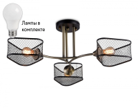 Потолочная люстра с лампочками Ambrella light TR80171+Lamps