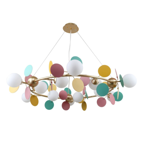 Люстра подвесная с Led лампочками в комплекте F-Promo 2772-12P+Lamps 