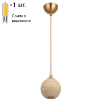 Подвесной светильник с лампочкой CRYSTAL LUX Invitado SP1+Lamps