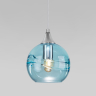 Подвесной светильник Eurosvet Lotus 50221/1 голубой 