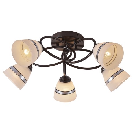 Потолочная люстра Profit Light 1163/5C Wenge 