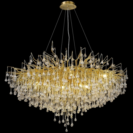 Люстра подвесная со светодиодными лампочками G9, комплект от Lustrof. №277166-623073 