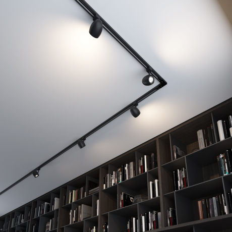 Однофазный светильник для шинопровода со светодиодной лампочкой GU10, комплект от Lustrof. №141840-644663 