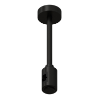 ST026.412.00 Крепление с одиночным фиксатором ST-Luce Черный