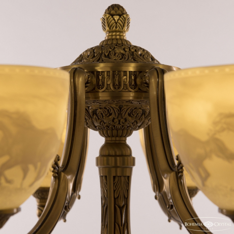 Торшер Bohemia Ivele Crystal 72009T/8/210 FP P1 U Horse 