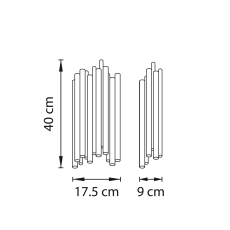 Бра в комплекте с Led лампами Lightstar 816627+Lamps 