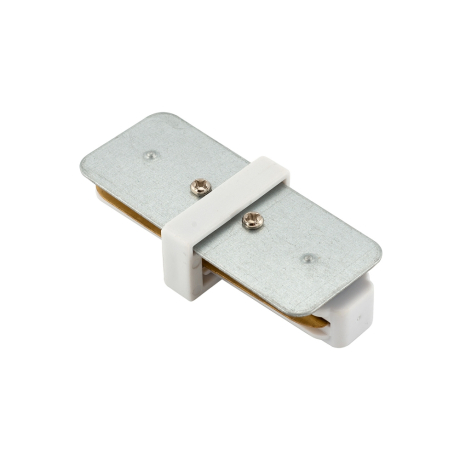 Прямой коннектор соединитель для однофазного шинопровода Denkirs TR1101-WH 