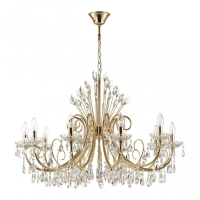 Люстра подвесная со светодиодными лампочками E14, комплект от Lustrof. №384124-627173