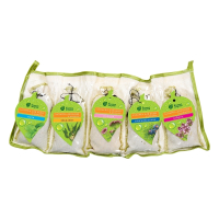 Нарушена упаковка!  <296682> Набор Запарок в сумочке 5шт (Мята, Эвкалипт,  Душица, Можжевельник,Чабрец) ''Банные штучки'' 32160