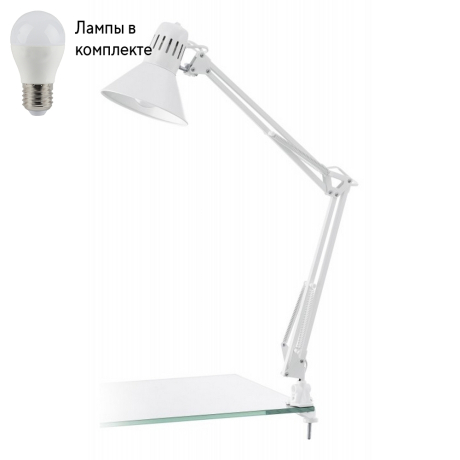 Настольная лампа в комплекте с лампочкой  Eglo 90872+Lamps 