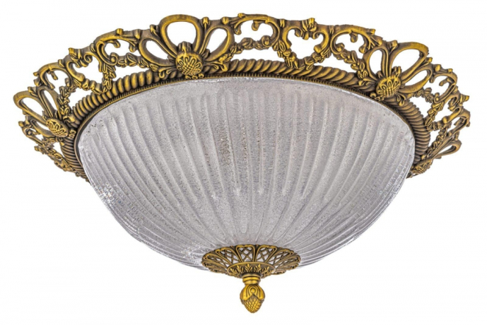 Светильник потолочный с Led лампочками в комплекте Arti Lampadari Vigilanza E 1.13.46 AG+Lamps 