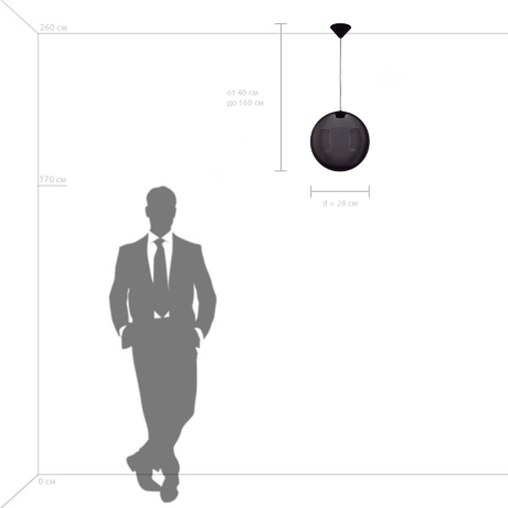 Подвесной светильник Sferetta Lightstar 801028 