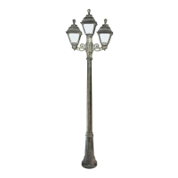 U23.156.S21.BYF1R Уличный фонарь Fumagalli Gigi Bisso/Cefa 2+1