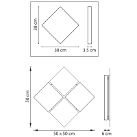 Настенный светильник Emisfero Lightstar 737626
