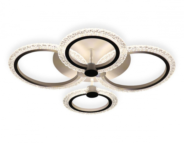 Потолочная светодиодная люстра с пультом ДУ (инфракрасный) Ambrella light Acrylica FA4061 