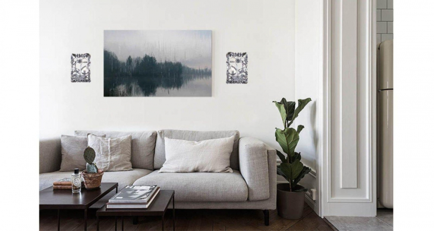 Бра Lucia Tucci illuminazione FABIAN W1535.2 ARGENTO 