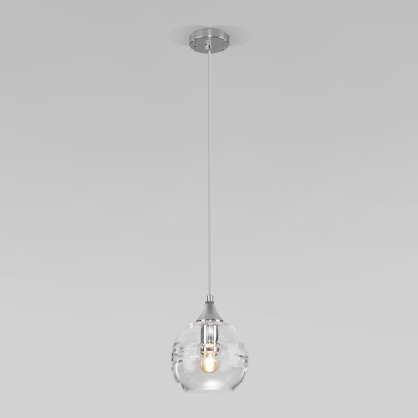 Подвесной светильник Eurosvet Lotus 50221/1 прозрачный 