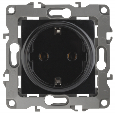 Розетка ЭРА 12 2P E Schuko 16A 250V 12-2101-06 Б0014680