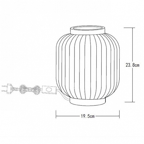 Настольная лампа Lucide Gosse 13535/24/31 