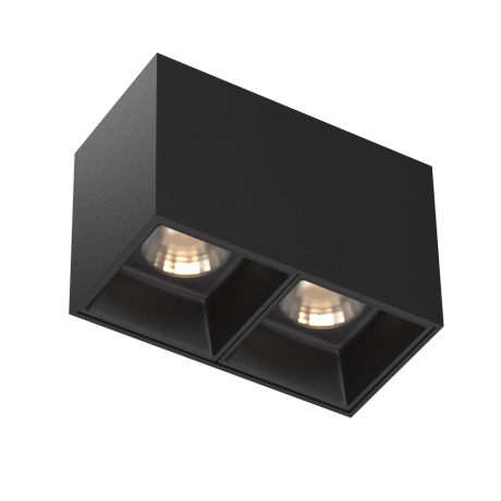 Накладной светильник Maytoni Technical Alfa LED C065CL-02-L12W3K-B 