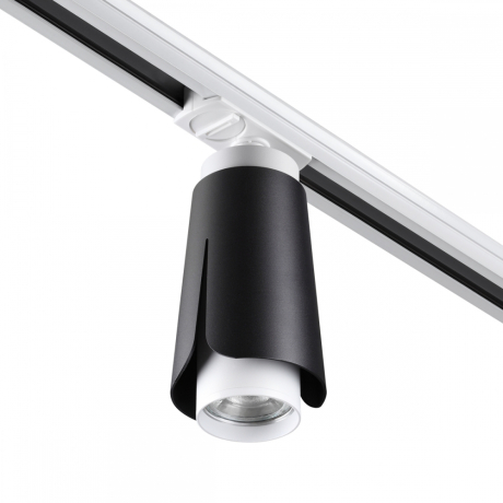 Однофазный светильник для шинопровода с лампочкой Novotech 370836+Lamps 