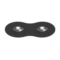 i6270707 Встраиваемый точечный светильник Intero 16 Double Round Lightstar (комплект из 217627+217607+217607)