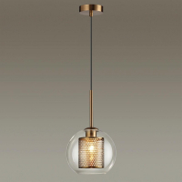 Подвесной светильник со светодиодной лампочкой E27, комплект от Lustrof. №304180-642337