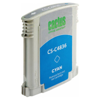 Картридж струйный CACTUS (CS-C4836) для HP DesignJet 70/100/110/120, голубой (361897)
