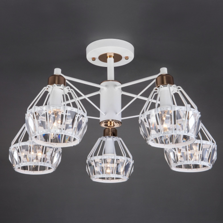 70075/5 белый Потолочная люстра Eurosvet Lord 