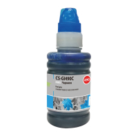 Чернила CACTUS (CS-GI490C) для СНПЧ CANON Pixma G1400/G2400/G3400, голубые, 0,1 л (362948)