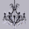 MAGNIFICO SP13 BLACK/TRANSPARENT Подвесная люстра CRYSTAL LUX MAGNIFICO 