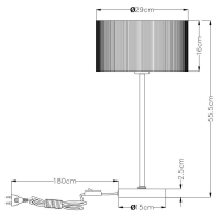 Настольная лампа с лампочками. Комплект от Lustrof. №240897-616554