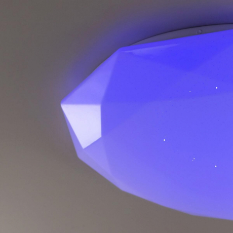 Потолочная светодиодная люстра с пультом ДУ (инфракрасный) Citilux Астрон CL733900G 