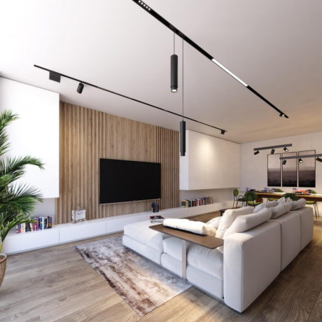 Трековый светильник 12W 4000К для магнитного шинопровода Kit Novotech 358520 