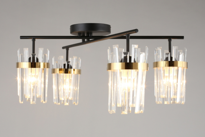 Потолочная люстра с лампочками Omnilux OML-67707-04+Lamps 