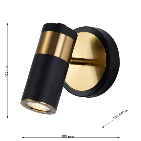 Бра на стену со светодиодными лампами, комплект от Lustrof. №332941-618116 