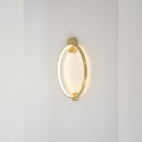 Настенный светильник с пультом ДУ Crystal Lux REAL AP18W LED BRASS